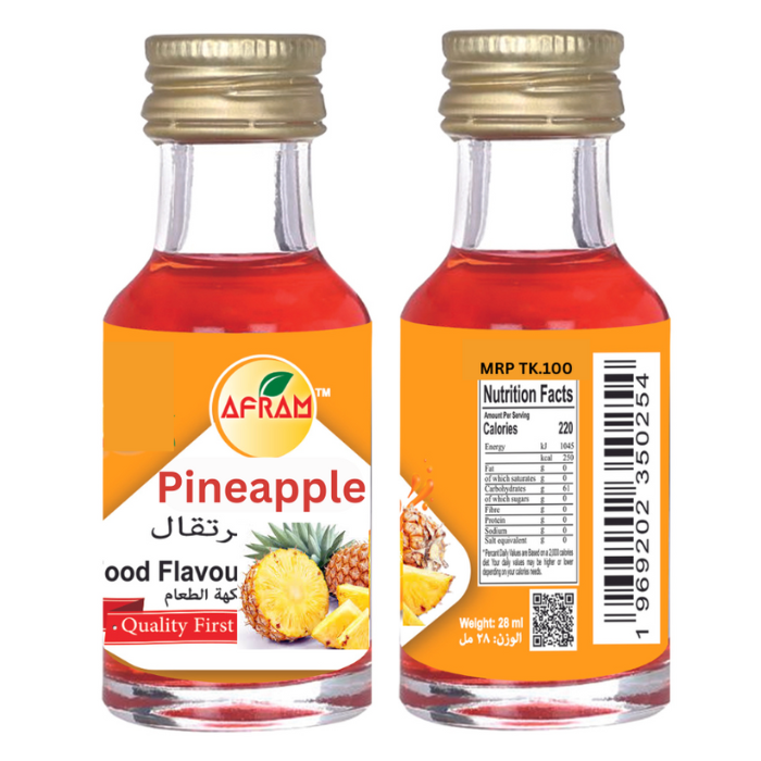 Picture of Afram Pineapple Food Flavour -28ml Pineapple Food Flavour Essence