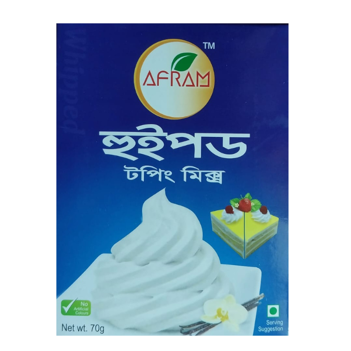 Picture of Afram Whipped Topping Mix 70g Whipped Topping Mix Whipped cream