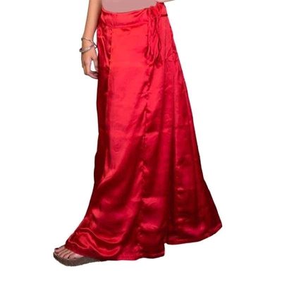 Picture of Satin Silk Peticoat For Women