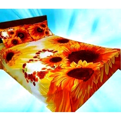 Picture of Double King Size Bedsheet With Two Pillow Cover