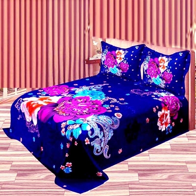 Picture of Double King Size Bedsheet With Two Pillow Cover