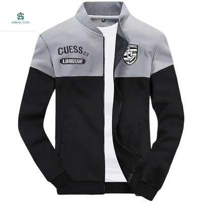 Picture of Men Winter Jacket- Gray and Black