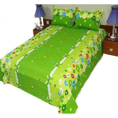 Picture of Double King Size Bedsheet With Two Pillow Cover