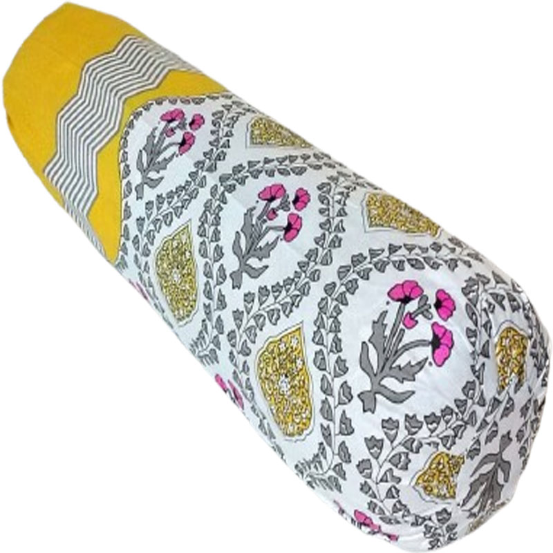 Picture of Cotton Side Pillow cover 34/39 (Stander Measurements)Big Size Side Pillow cover Round 34 long 39 Inch