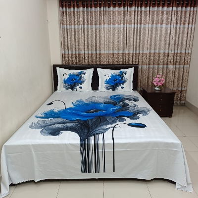Picture of Digital Printed Luxury Yeamin Home tex bed cover,bedsheet king size,