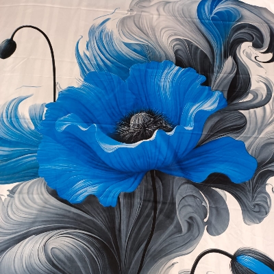 Picture of Digital Printed Luxury Yeamin Home tex bed cover,bedsheet king size,