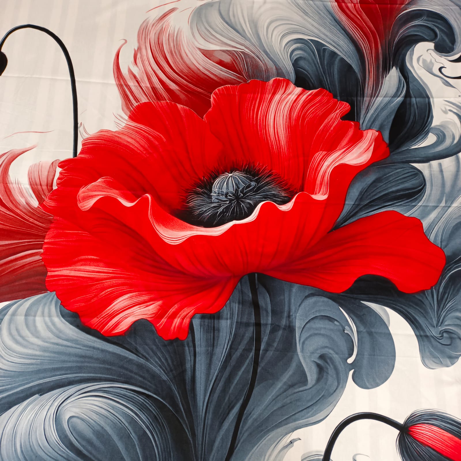 Picture of Digital Printed Luxury Yeamin Home tex bed cover,fiber pillow cover