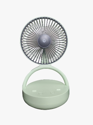 Picture of Rotating Rechargeable Table Fan with Powerful 8000mah Battery DP-7637