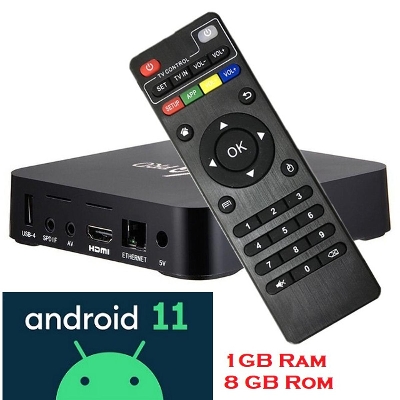 Picture of MXQ 4K 5G Android Smart TV Box -1GB RAM, Rom 8GB, Android 11.1, Android Smart TV Box, Android TV Box , 4K TV Box, YouTube Player.