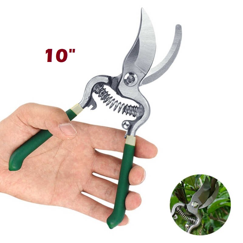 Picture of 10 Inch Professional Garden Scissors Tree Branch Cutting Tools, Fruit Tree Pruning Shears Bonsai Pruners Grafting Cutter Garden Tools