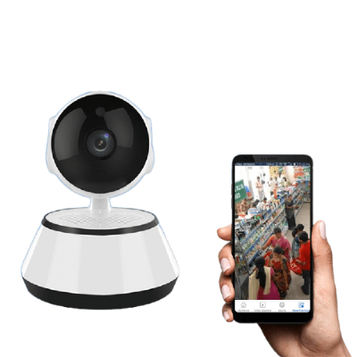 Picture of V380 WiFi IP Camera 360 Degree CCTV Camera, Wireless Mini CC Camera IP Webcam.