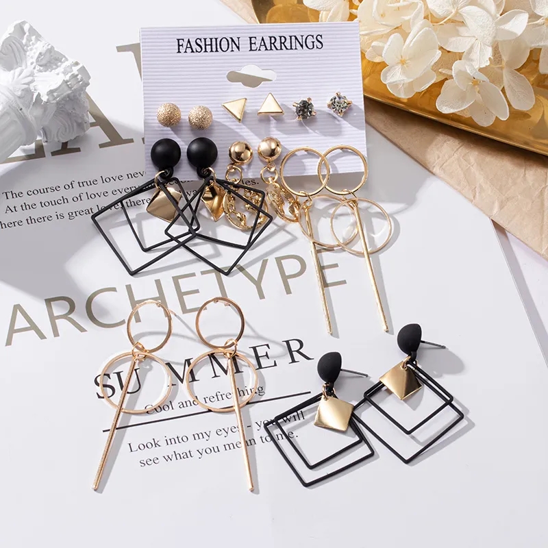 Picture of Women Earring set  6 Pairs Set