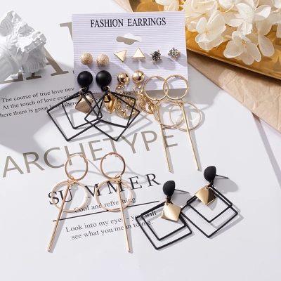 Picture of Women Earring set  6 Pairs Set