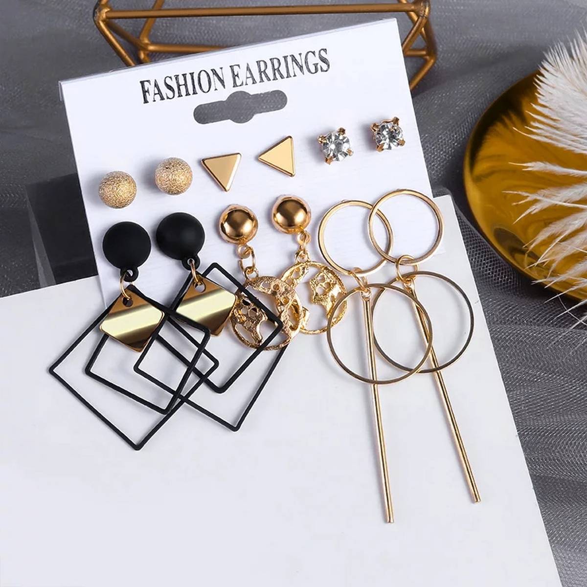 Picture of Women Earring set  6 Pairs Set