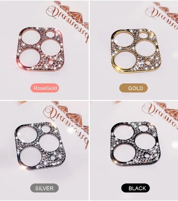 Picture of Mobile camera protector for 12 Pro Max camera protector stone  metal