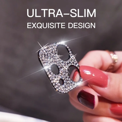 Picture of Mobile camera protector for 12 Pro Max camera protector stone  metal