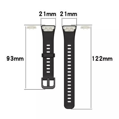 Picture of Watch Straps For Huawei Band 6 strap official Soft silicon