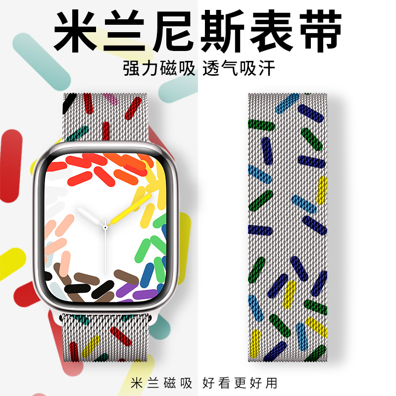 Picture of Watch Straps For Watch  49 mm 42mm 44mm 45mm 46 mm bracelet iWatch  Magnetic straps