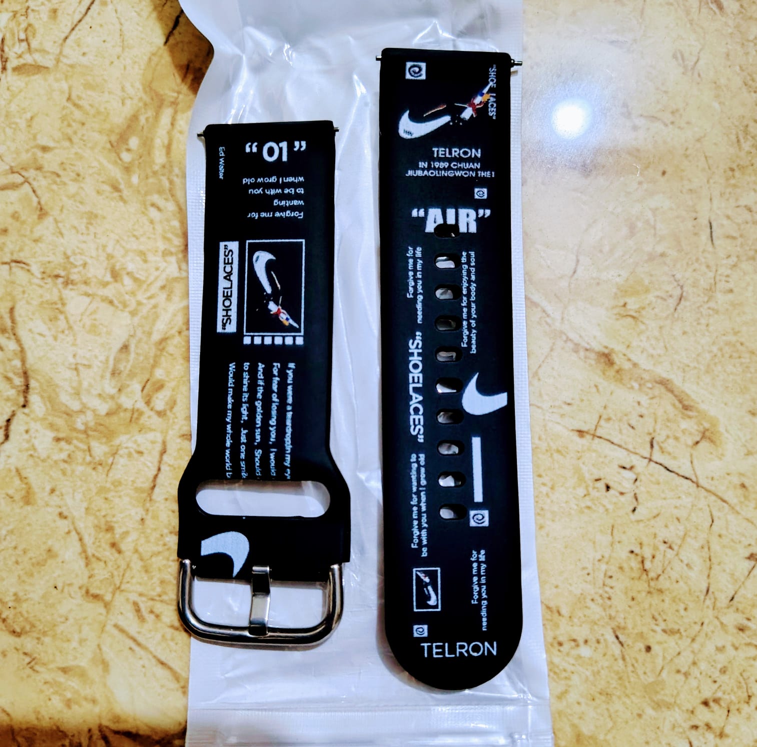 Picture of Watch strap  For 22 mm 20 mm silicon straps watch belt