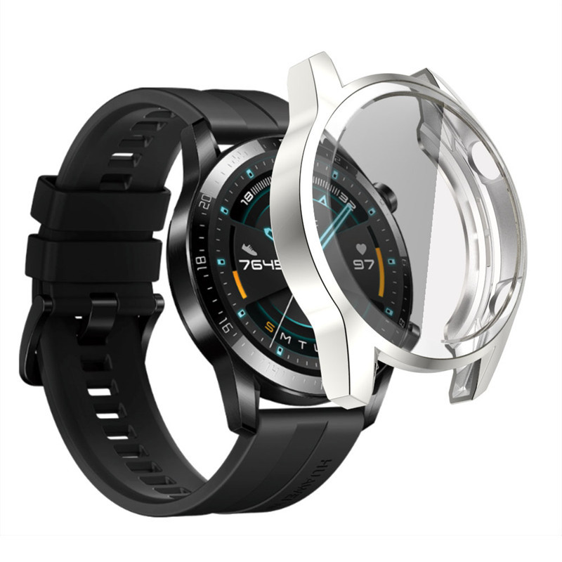 Picture of Watch Cover For Huawei Watch GT2 / 2E Protective case GT2E GT2  Cover PC Tempered Glass Case Protective