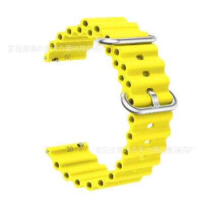 Picture of Watch Strap For 20 mm 22 mm silicon straps