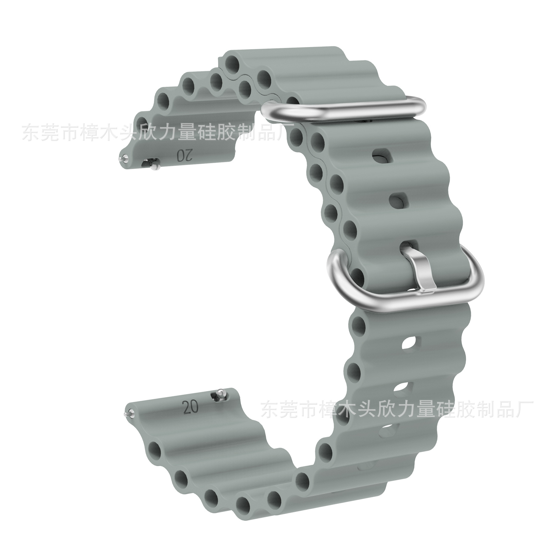 Picture of Watch Strap For 20 mm 22 mm silicon straps