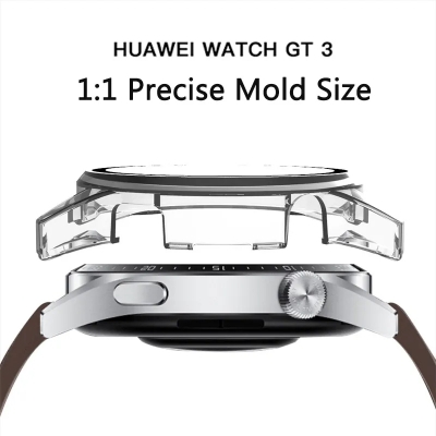 Picture of Watch Protector cover For Huawei GT3 glass plus case 46 mm