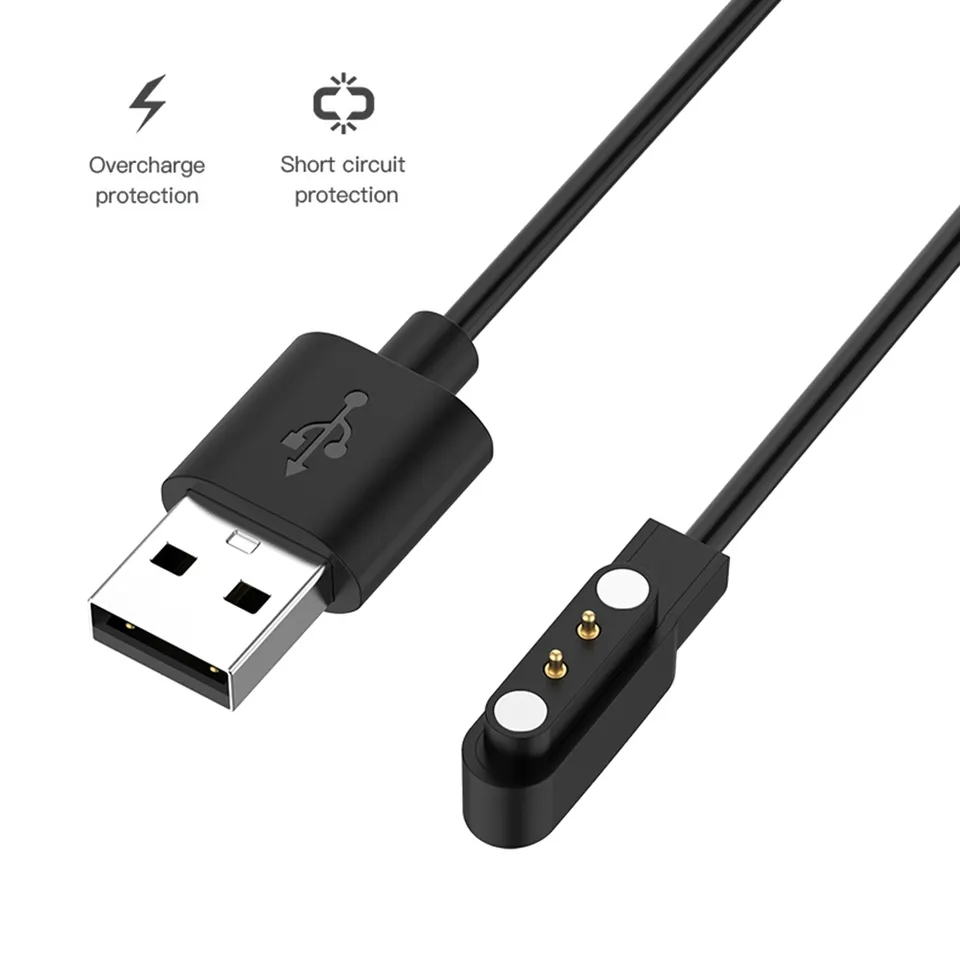 Picture of Watch charging cable for Colmi P8/ DTX/W26/W26+ / HW12/ HW16 / Crystal 2 / Vibe 3 HR/ Vibe 3 Pro/ Vibe 3 ECG