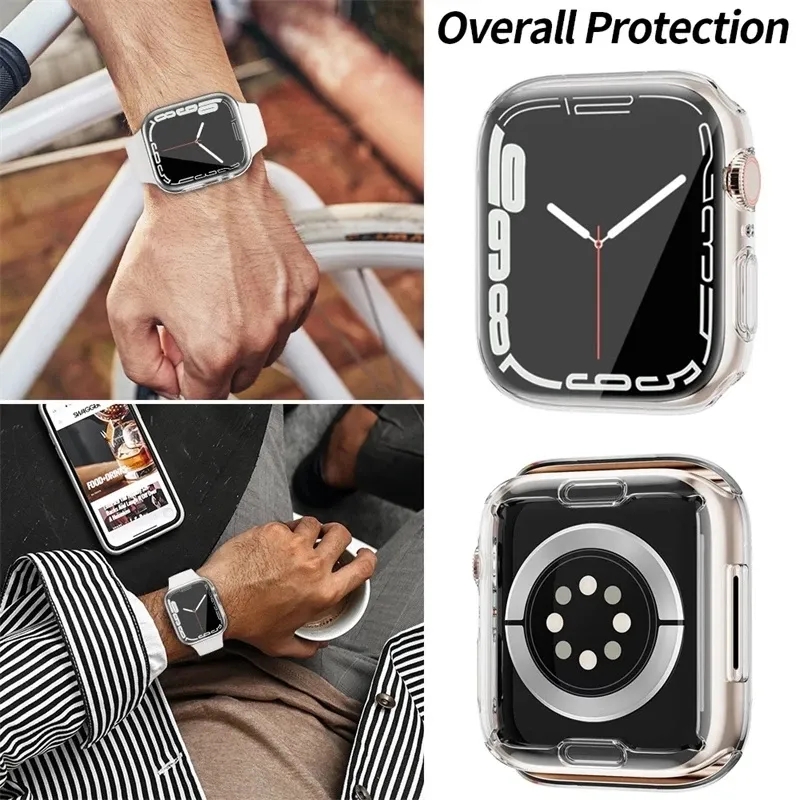 Picture of Watch cover For Apple watch 7 45 mm TPU cover