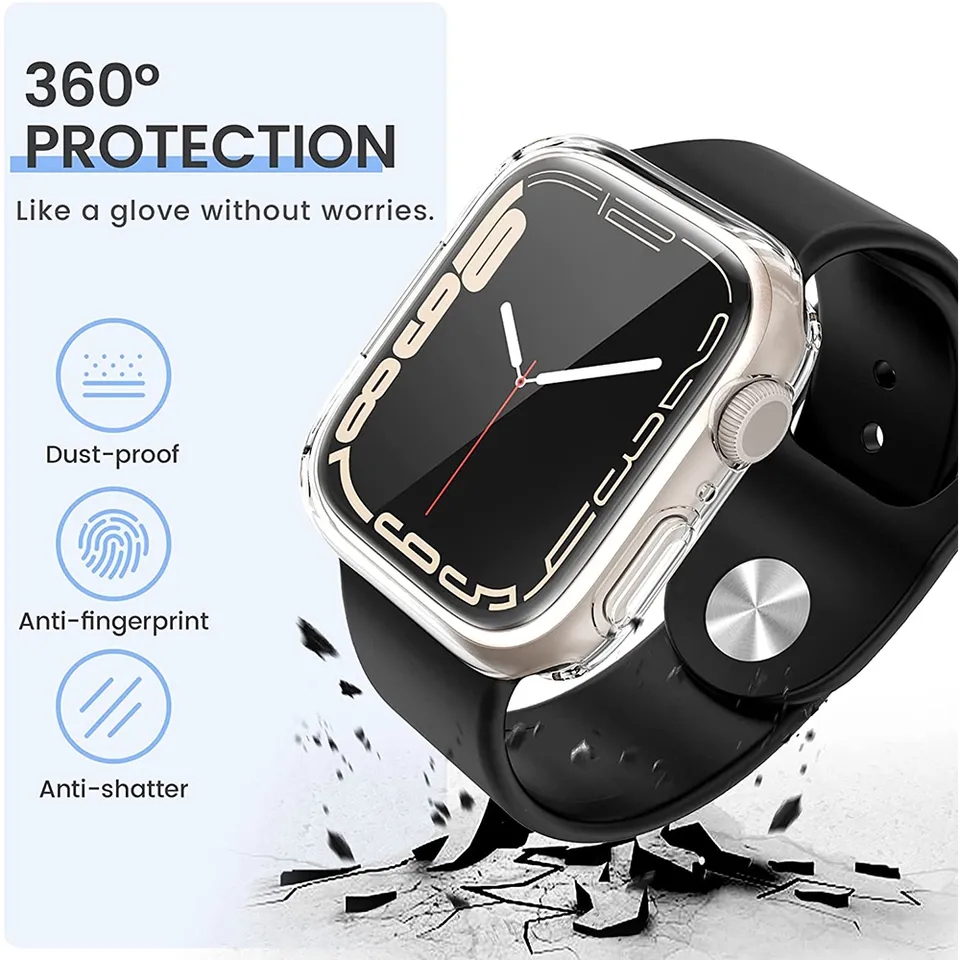 Picture of Watch cover For Apple watch 7 45 mm TPU cover
