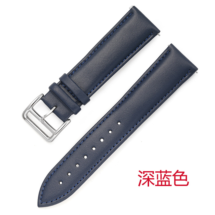Picture of watch Genuine leather strap For 20 mm 22 mm Genuine leather straps