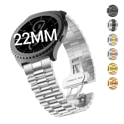 Picture of Watch strap 22mm For Stainless steel 22 mm all watch straps + lock opener free