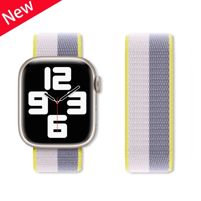 Picture of Watch Strap 44/42/45/46|49 mm For apple watch Nylon Strap Watch ar belt