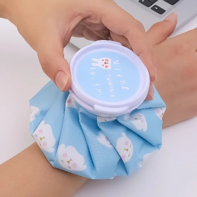 Picture of Ice Water Bag For Reusable English style Ice and  hot water bag