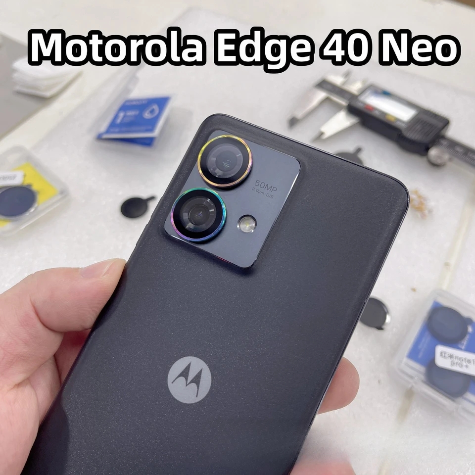 Picture of Rear Camera Lens Protectors For Moto Edge 40 Neo camera protectors