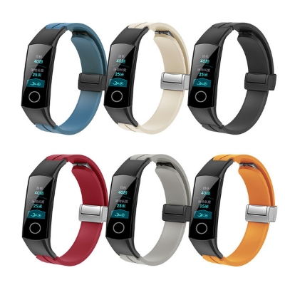 Picture of Watch Strap For Honor 4 / 5 Band soft silicon magnetic watch strap
