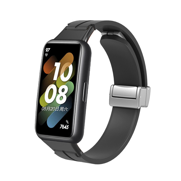 Picture of Watch Strap For Huawei 6 / 6 Pro soft Silicone straps Band Adjustable Magnetic Straps