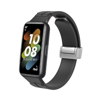 Picture of Watch Strap For Huawei 6 / 6 Pro soft Silicone straps Band Adjustable Magnetic Straps