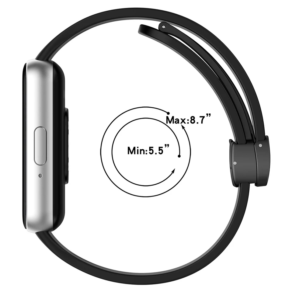 Picture of Watch Strap For Huawei 6 / 6 Pro soft Silicone straps Band Adjustable Magnetic Straps