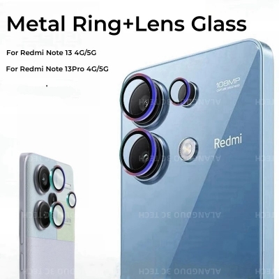 Picture of Mobile Lens Protector Ring Glass For Redmi Note 13 4G Note 13 pro 4G Note 13 pro Plus Camera Ring lens Protector