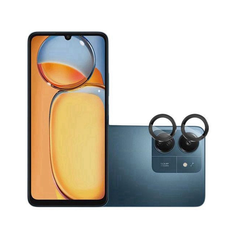 Picture of Camera Metal Ring +Glass Protector For Xiaomi 13C 4G  Cmaera Lens Protector