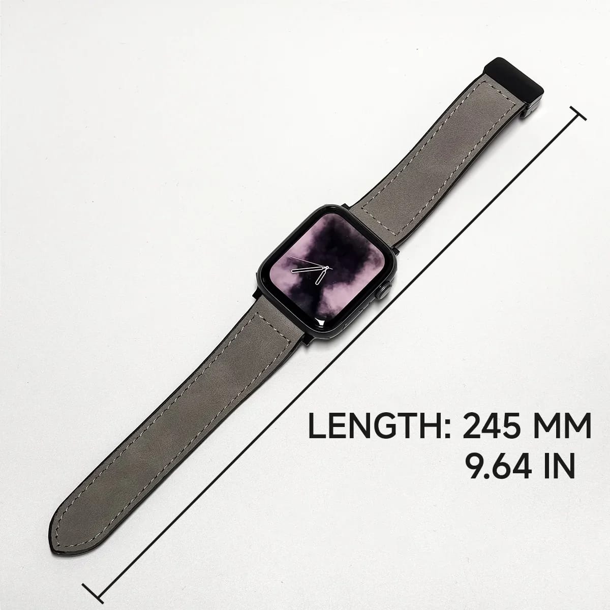 Picture of Watch Strap Silicone + Leather For Apple Watch bend 42/44/45/46/49 mm Accessories Bracelet