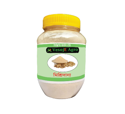 Birjomul/Misridana Powder  (বীর্যমূল/মিশ্রিদানাগুড়া ) - 150 gm VesojE Agroonline shop bangladeshothoba.com