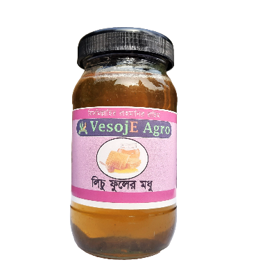 Lychee flower Honey ( লিচু ফুলের মধু ) 250gm VesojE Agroonline shop bangladeshothoba.com