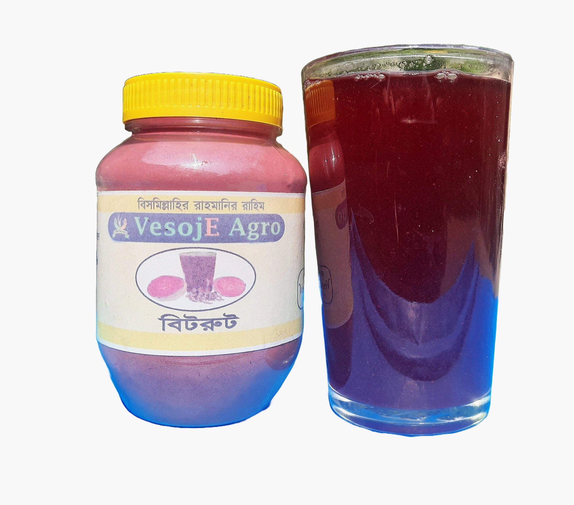 Bitroot Powder ( বিটরুট গুড়া ) 150gm VesojE Agroonline shop bangladeshothoba.com