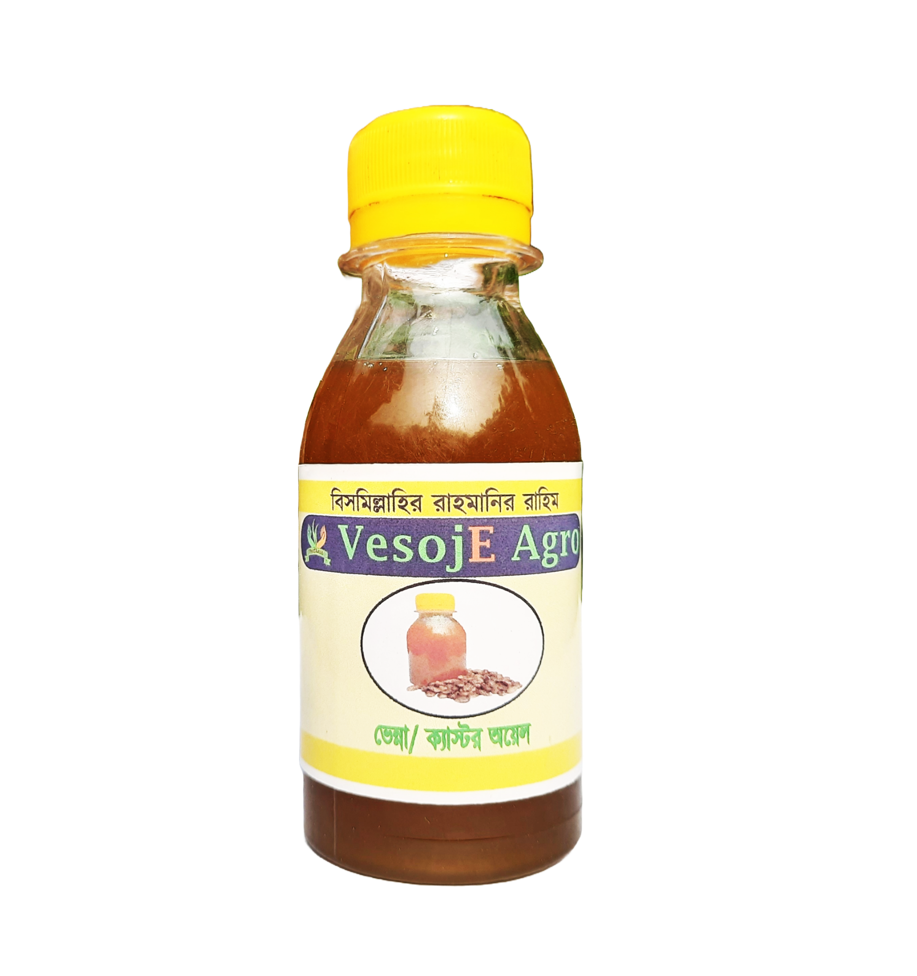 Castor Oil (ক্যাস্টর/ভেন্নার তেল ) 100 ml VesojE Agroonline shop bangladeshothoba.com
