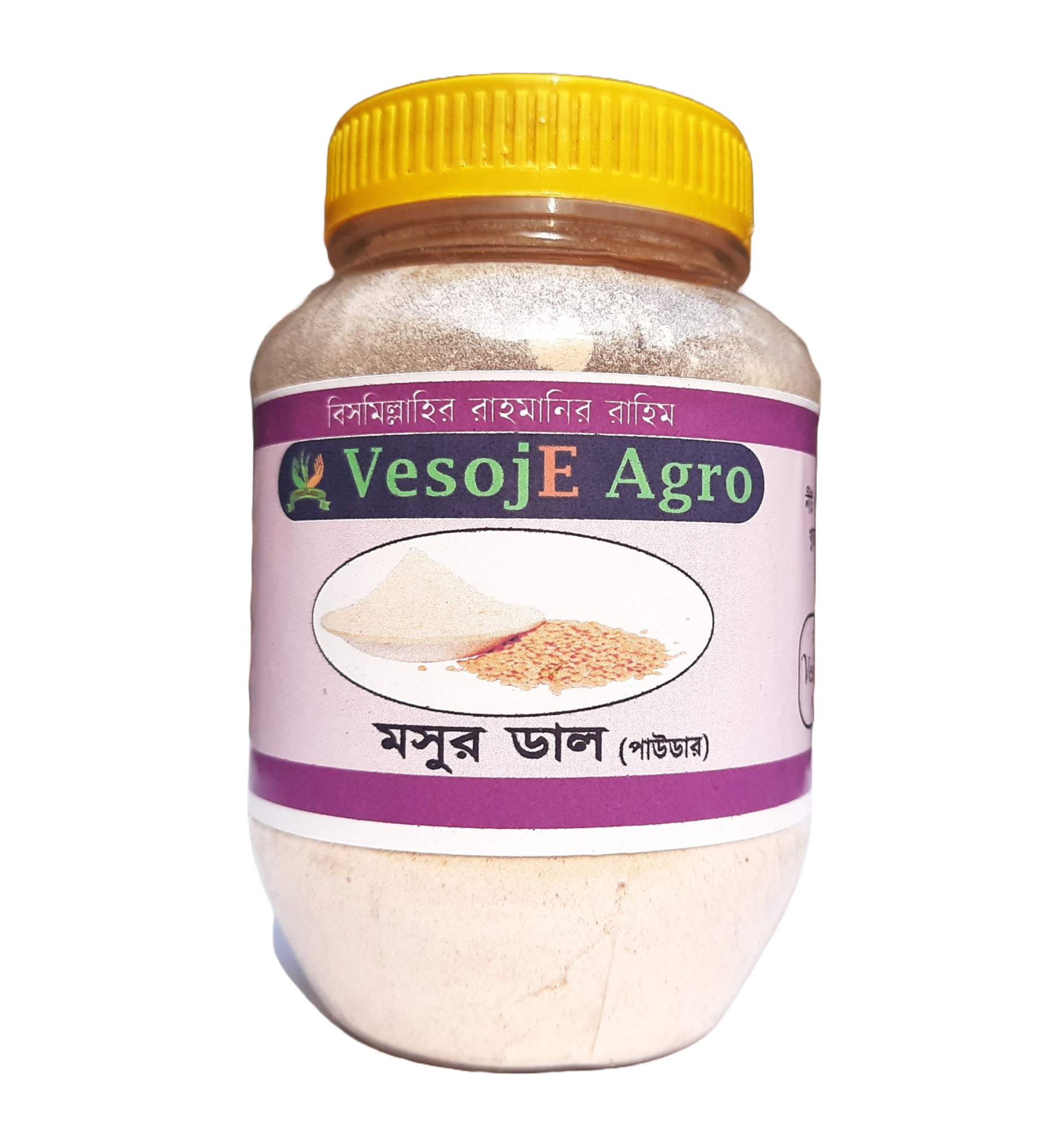 Mosur Dal Powder ( মসুর ডাল গুড়া ) - 150gm VesojE Agroonline shop bangladeshothoba.com