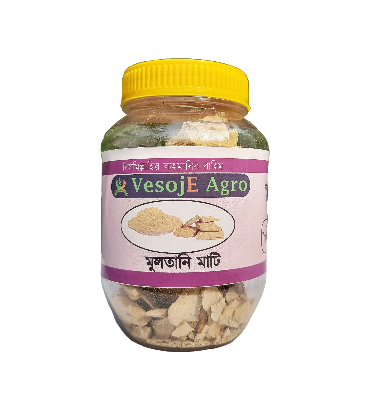 Multani Mati ( মুলতানি মাটি ) - 100gm VesojE Agroonline shop bangladeshothoba.com