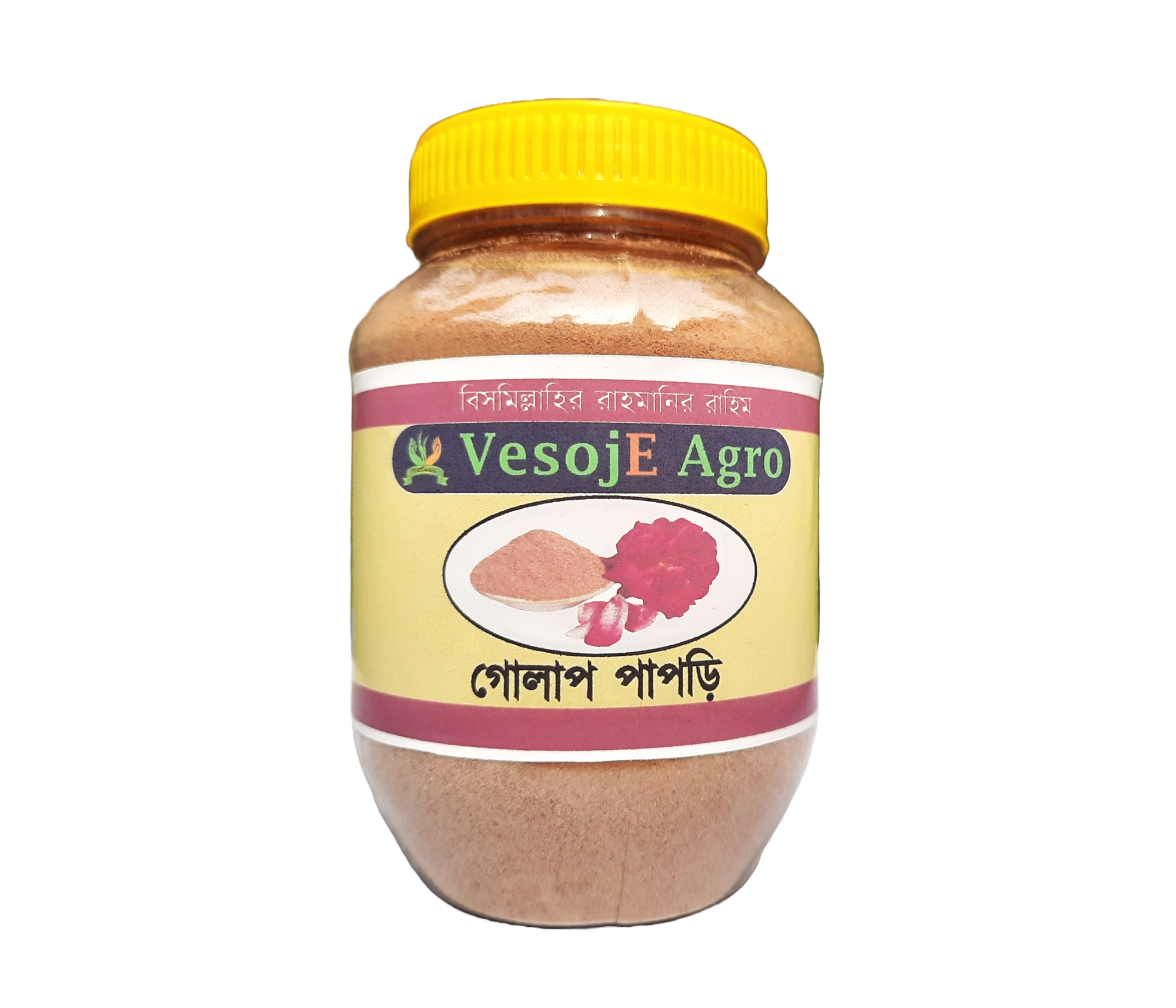Rose Petals Powder ( গোলাপ পাপড়ি গুড়া )100gm VesojE Agroonline shop bangladeshothoba.com