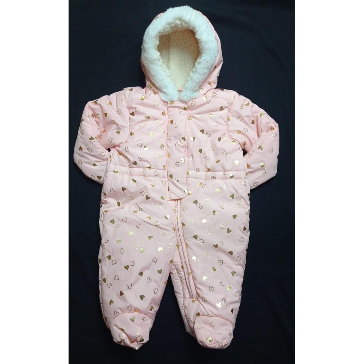 Picture of Kids Romper for Boys and girls front two zipper.